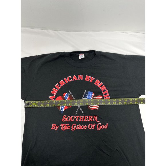 Vintage Men's Large Patriotic America T-Shirt Made in USA - Picture 6 of 7